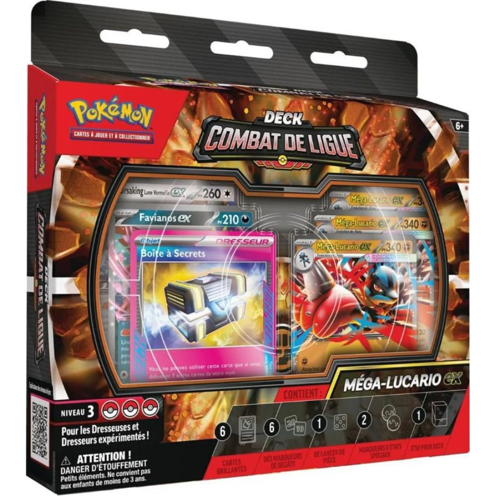 Pokémon - Deck de Combat de Ligue - Méga Lucario EX - en français
