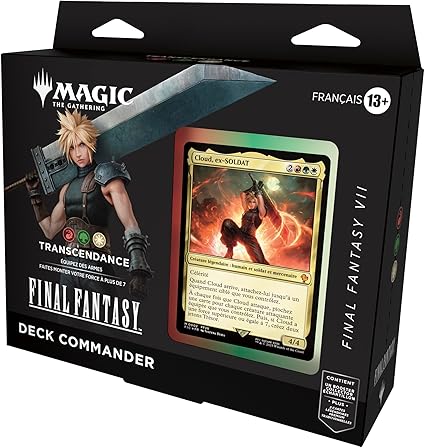 Magic The Gathering - Decks Commander - Final Fantasy - Transcendance (Cloud) - en français
