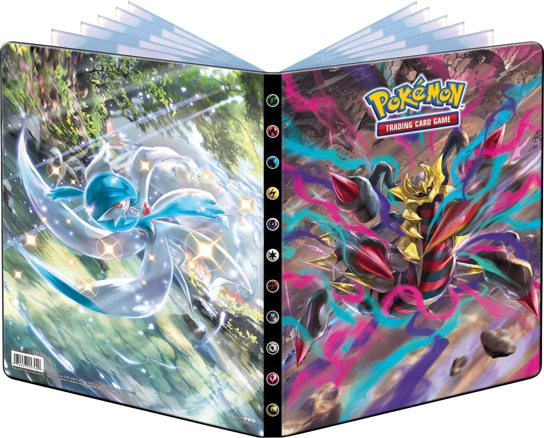 Pokémon - Portefolio Giratina + 1 Booster ME02 - 9 pochettes - Flammes Fantasmasgoriques - en français