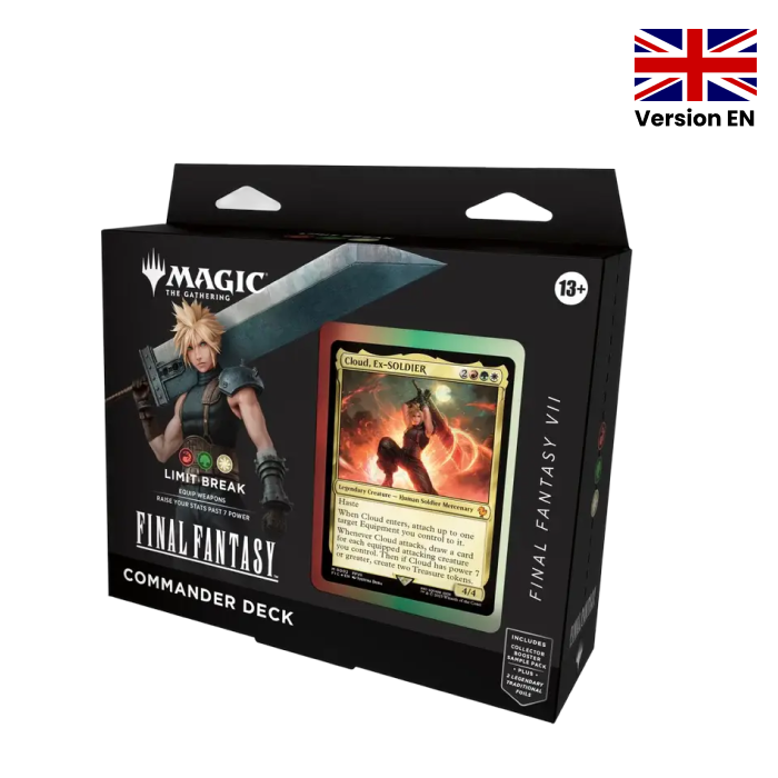 Magic The Gathering - Decks Commander - Final Fantasy - Transcendance (Cloud) - en anglais