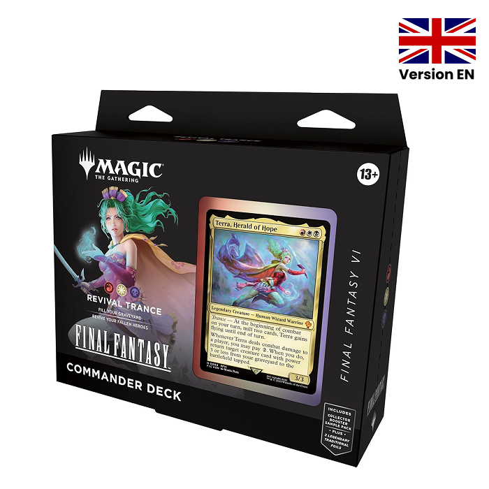 Magic The Gathering - Pack de 4 Decks Commander - Final Fantasy - en anglais