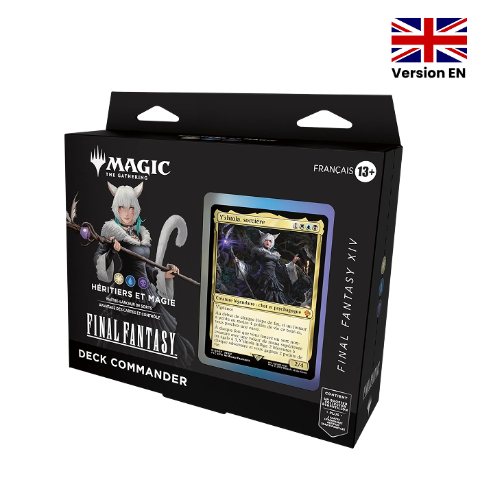 Magic The Gathering - Pack de 4 Decks Commander - Final Fantasy - en anglais