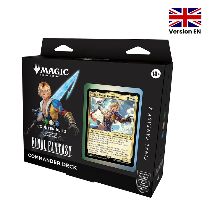 Magic The Gathering - Pack de 4 Decks Commander - Final Fantasy - en anglais