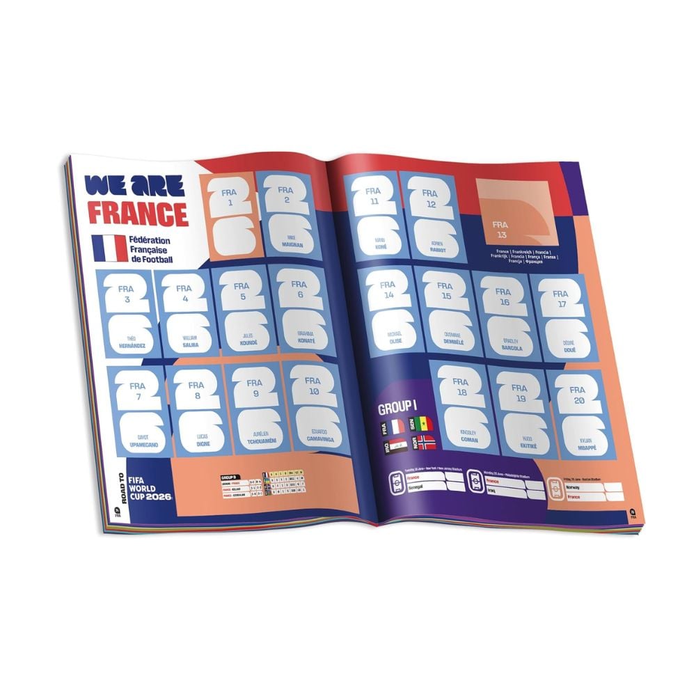 Panini - Album Stickers - Coupe du Monde de la FIFA 2026 - Adrenalyn XL - en français