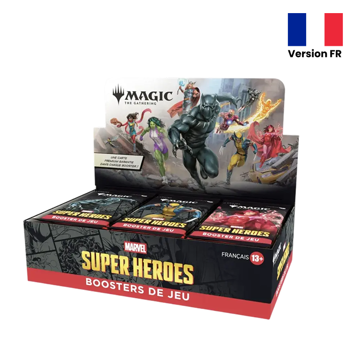 Magic The Gathering - Display - Marvel Super Heroes - Boite de 30 Boosters en français