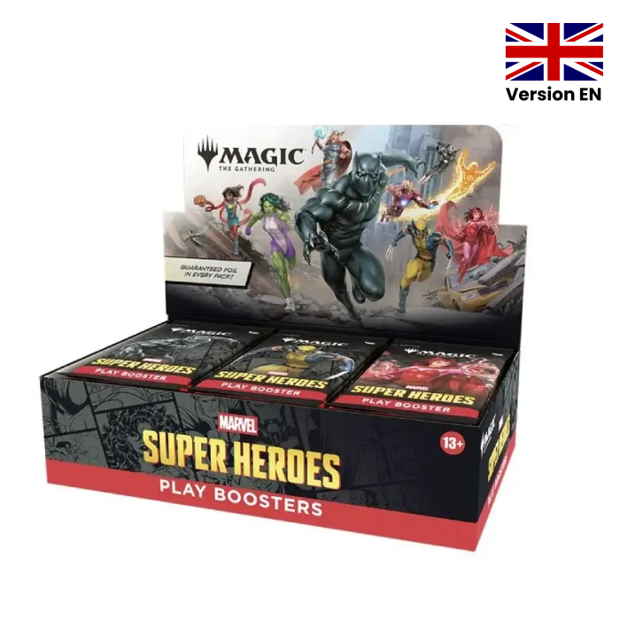 Magic The Gathering - Display - Marvel Super Heroes - Boite de 30 Boosters en anglais