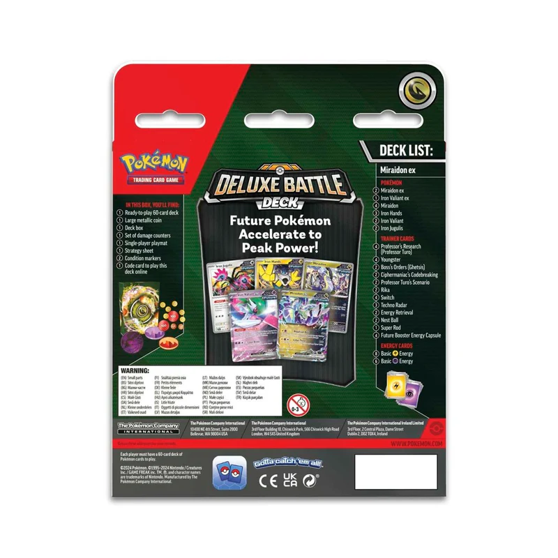 Pokémon - Deck Combat Deluxe - Miraidon Ex - en français