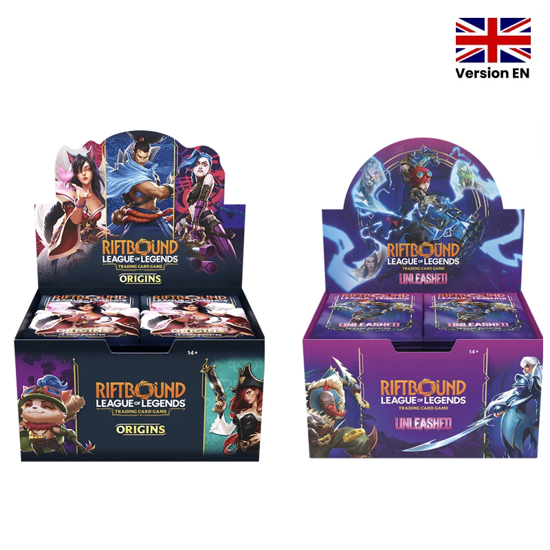 Riftbound : League Of Legends - Pack - Display Origins + Unleashed - en anglais
