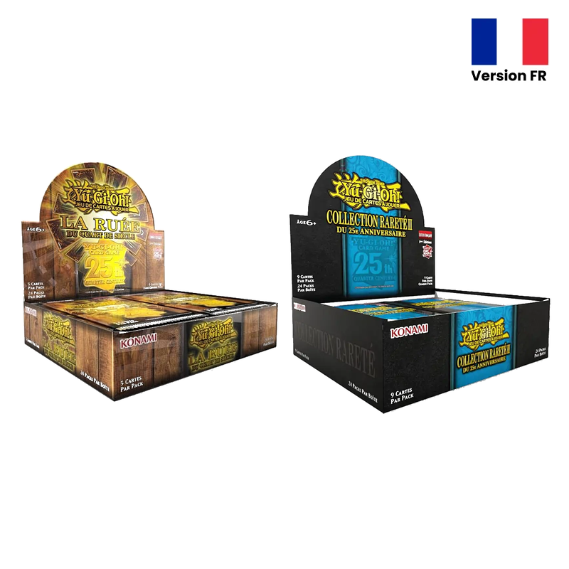 Yu-Gi-Oh - Pack - Display - RA02 + RA03 - en français