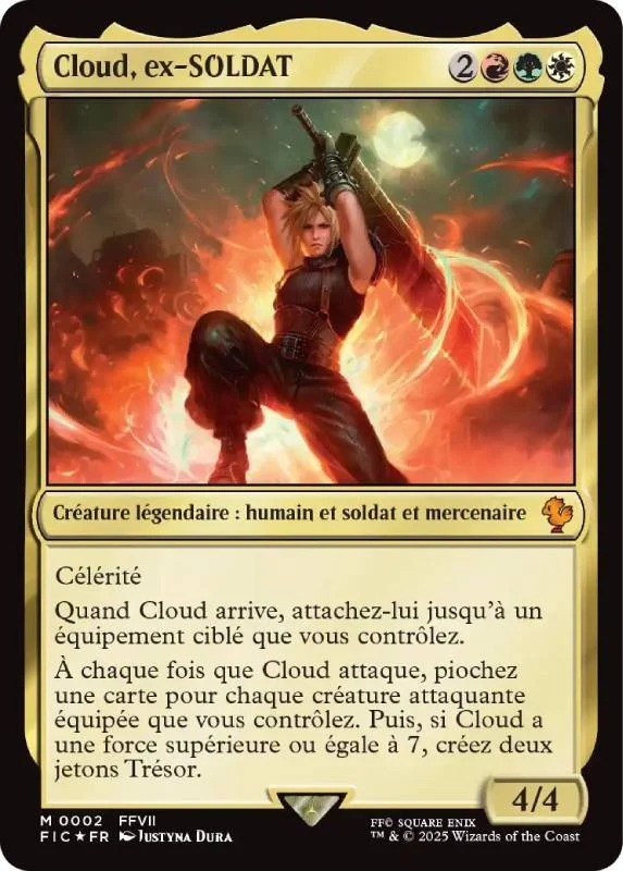 Magic The Gathering - Decks Commander - Final Fantasy - Transcendance (Cloud) - en français