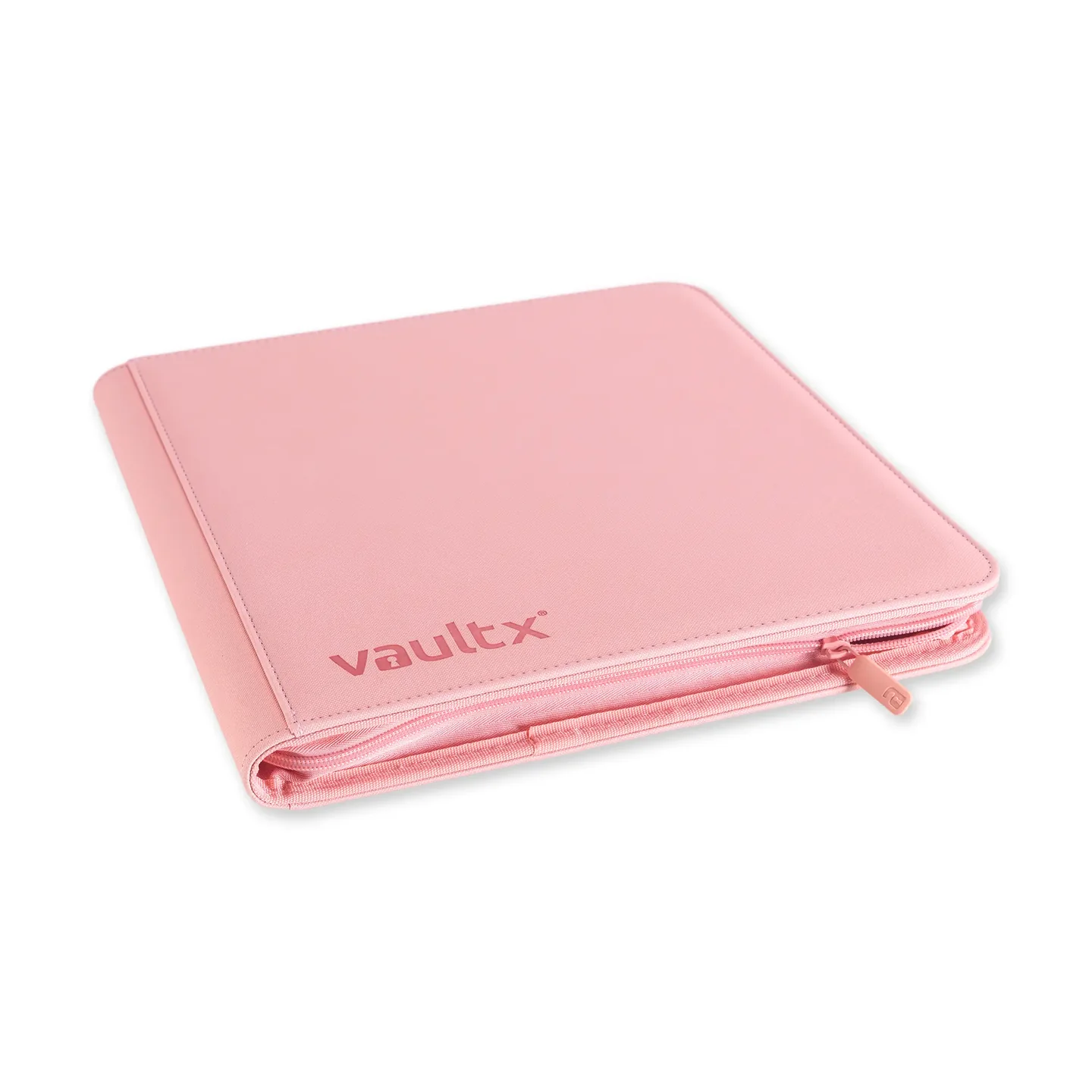Vaultx - Binder - Zip - 12 pochettes par page - Rose