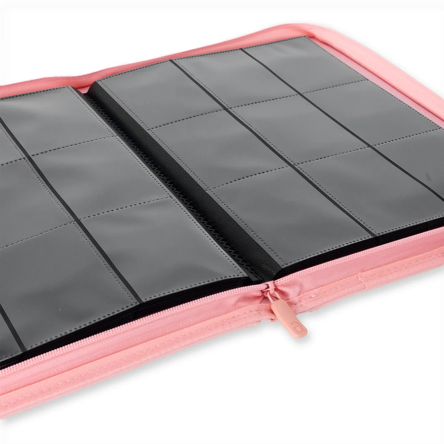 Vaultx - Binder - Zip - 9 pochettes par page - Rose
