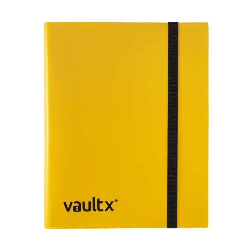 Vaultx - Binder - 9 pochettes par page - Jaune