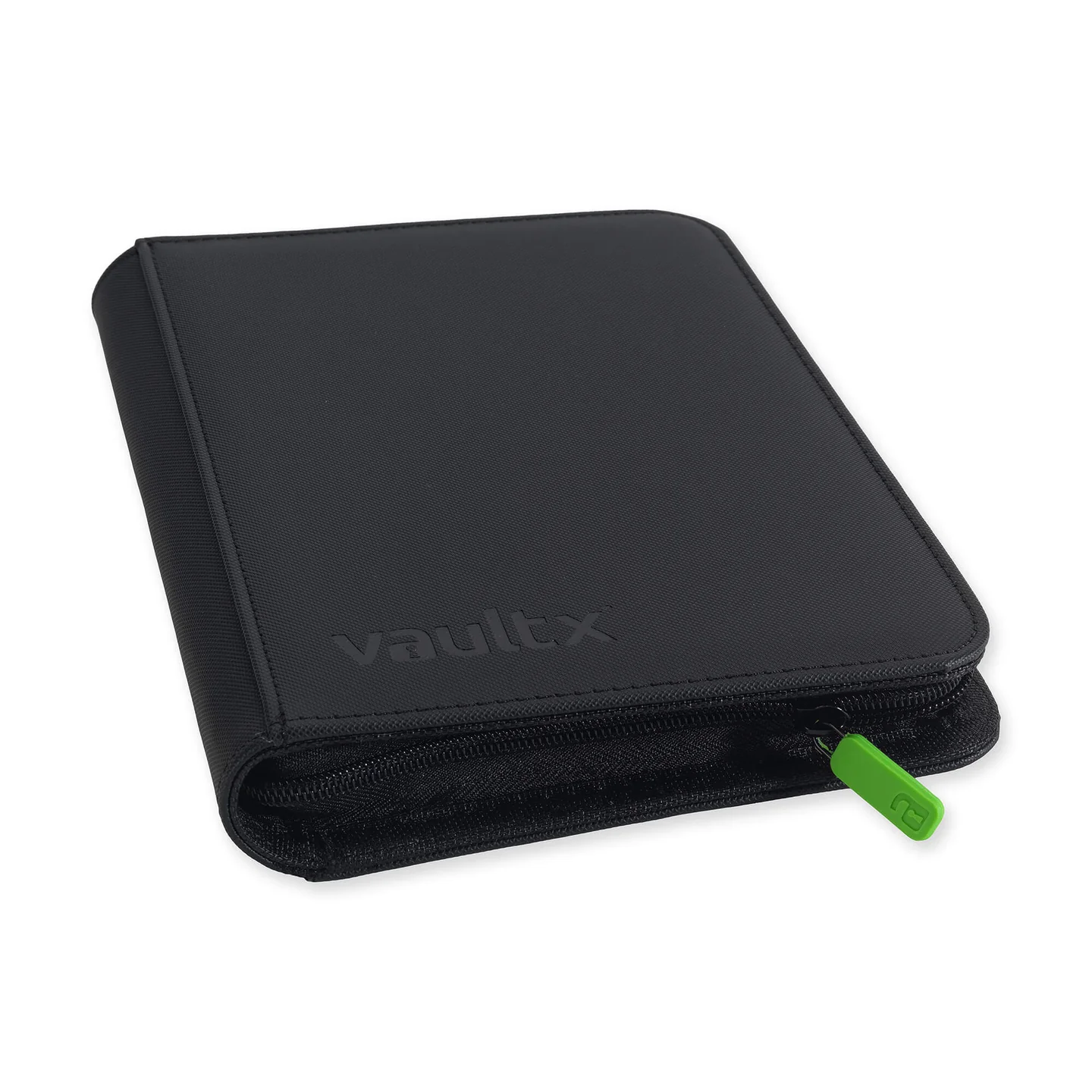 Vaultx - Binder - Zip - 4 pochettes par page - Noir