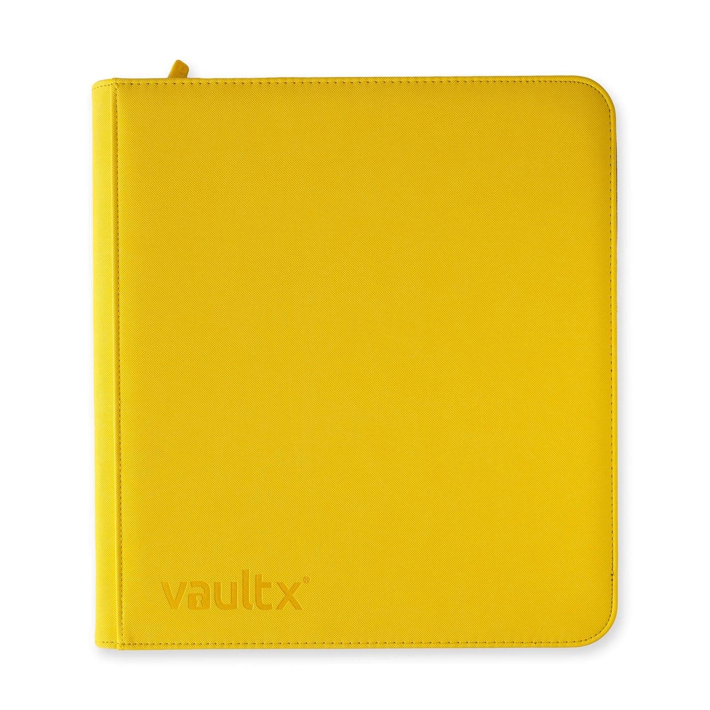 Vaultx - Binder - Zip - 12 pochettes par page - Jaune