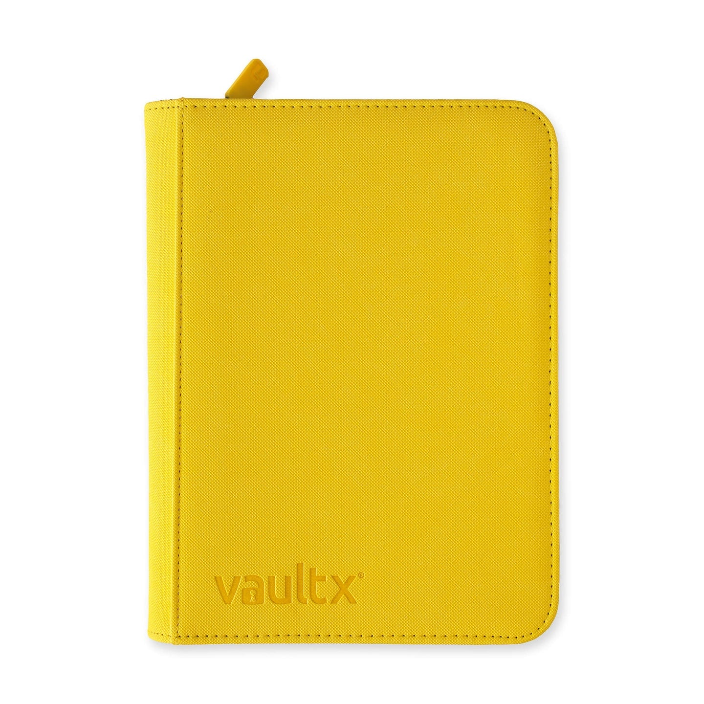 Vaultx - Binder - Zip - 4 pochettes par page - Jaune