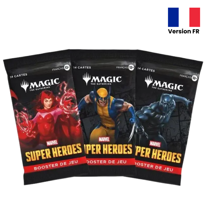 Magic The Gathering - Booster de jeu - Marvel Super Heroes - en français