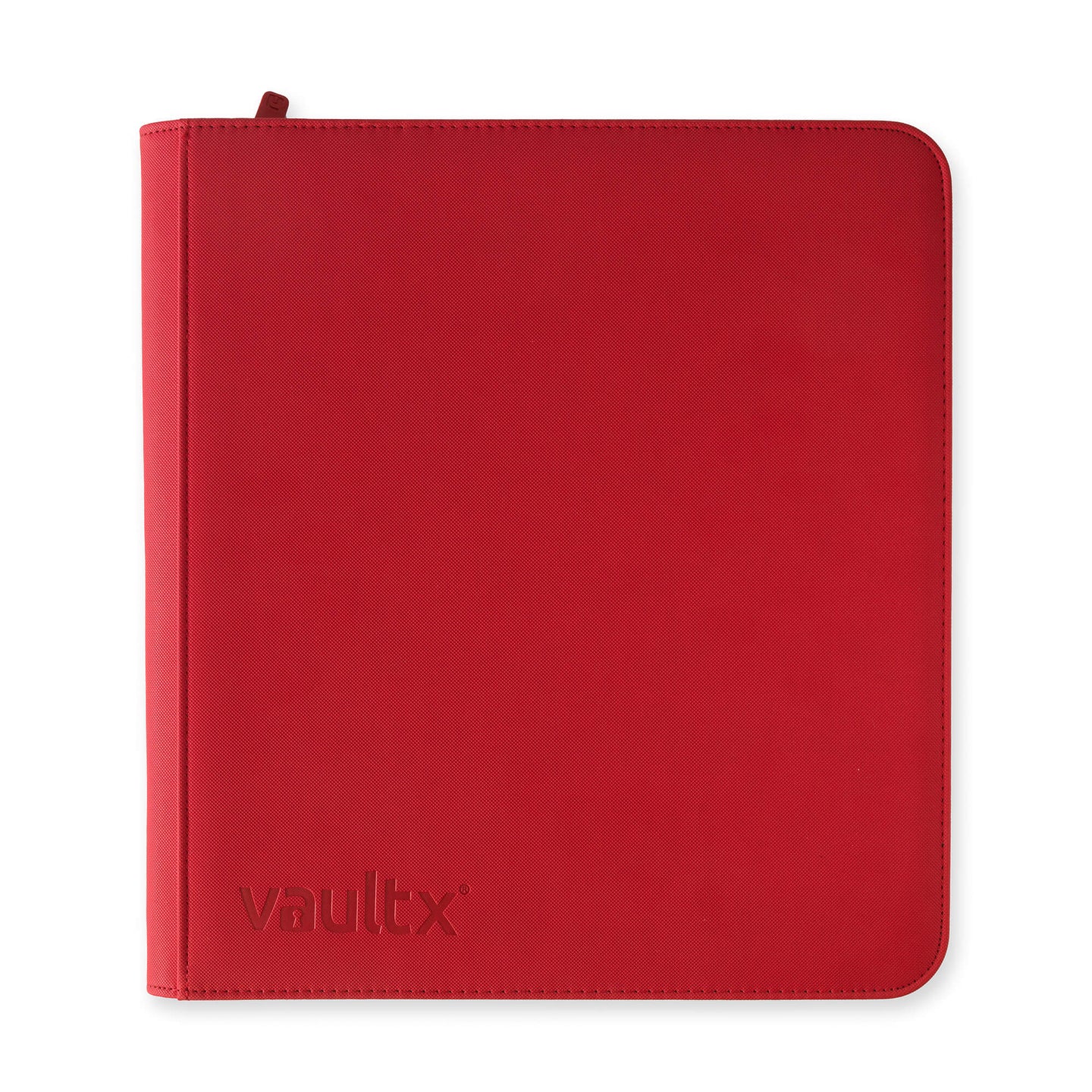Vaultx - Binder - Zip - 12 pochettes par page - Rouge