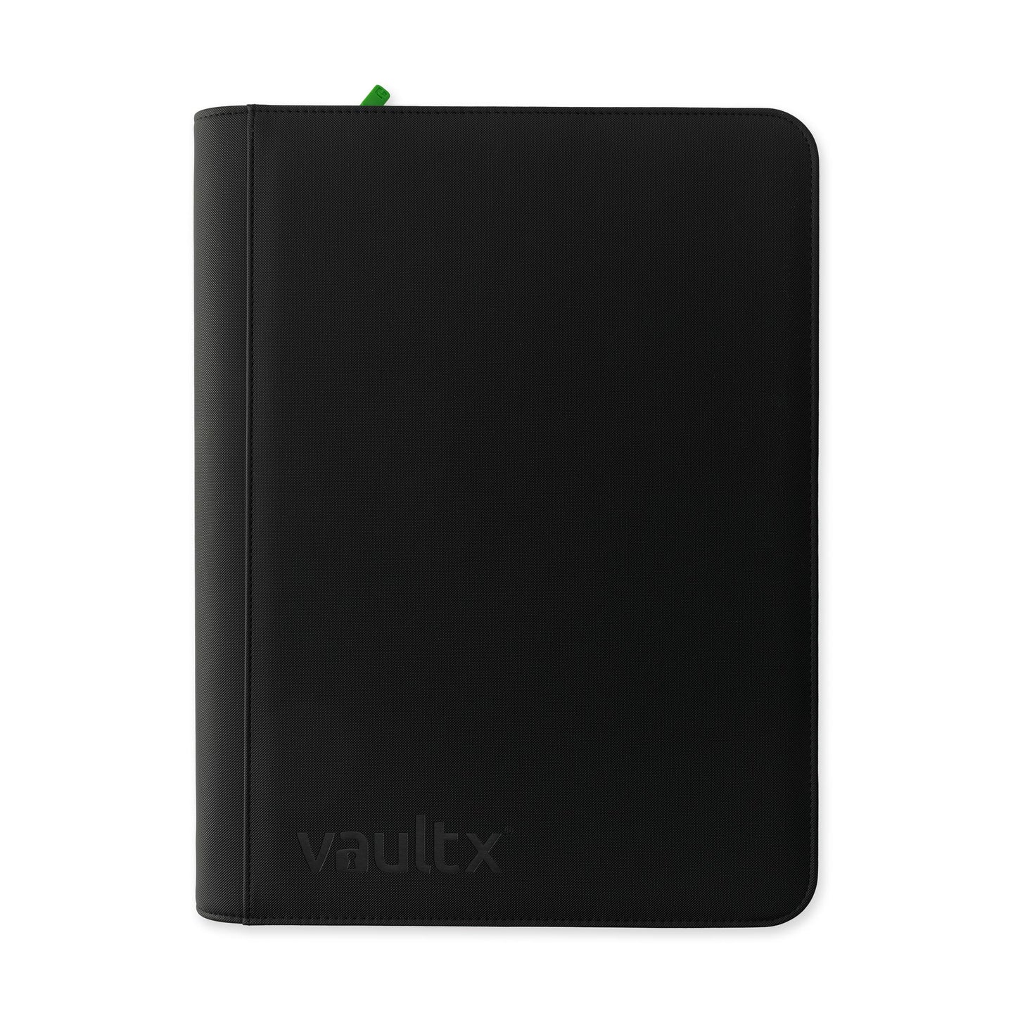 Vaultx - Binder - Zip - 16 pochettes par page - Noir