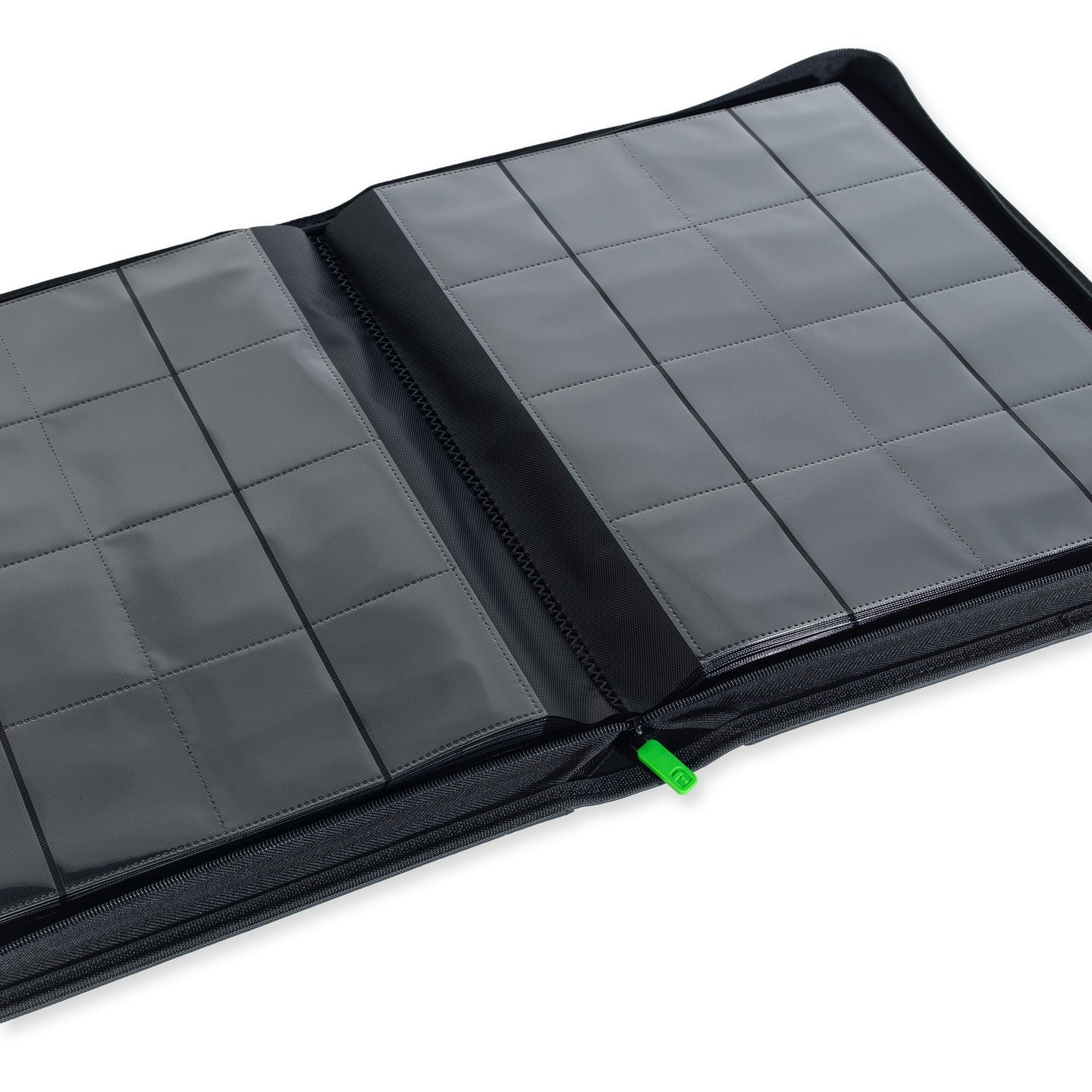 Vaultx - Binder - Zip - 16 pochettes par page - Noir
